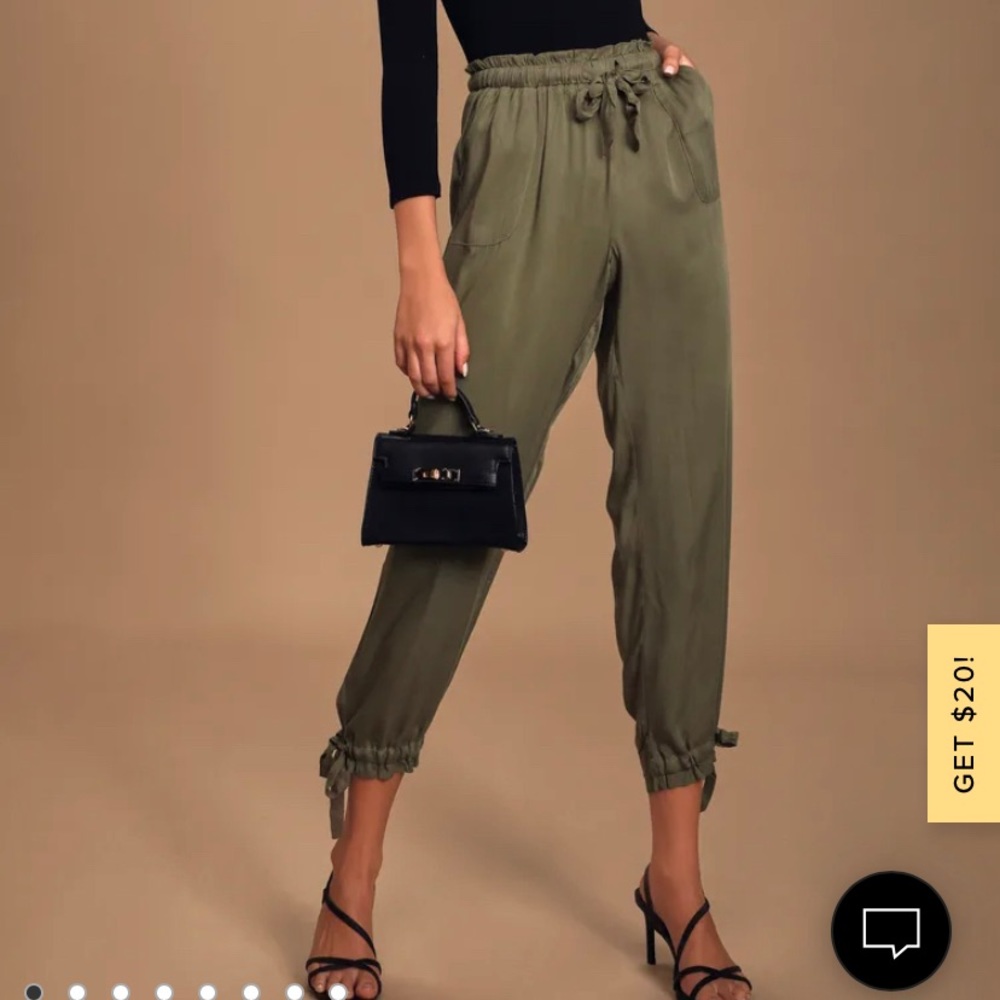 Lulus Green Joggers